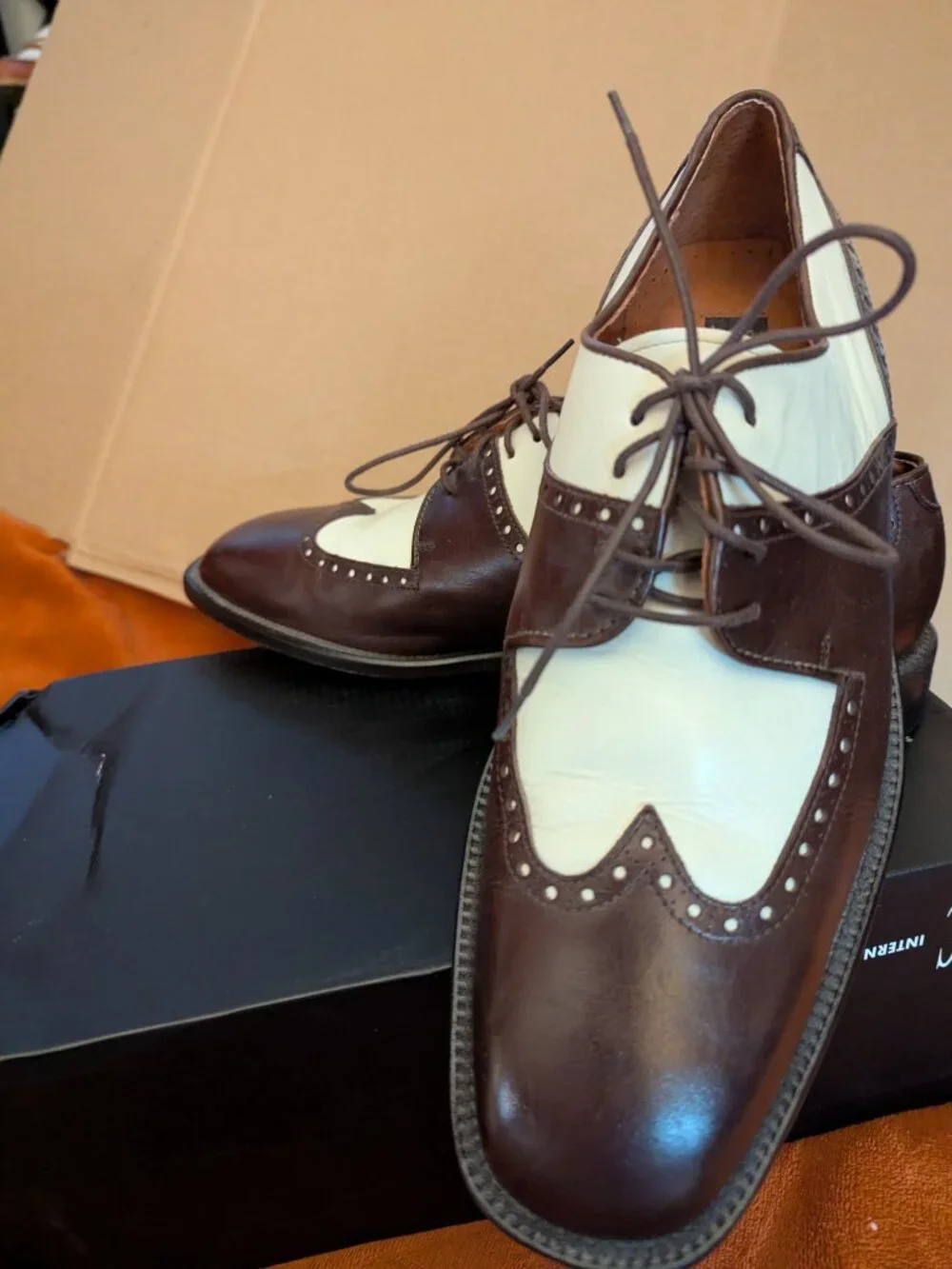 Brass Boot Men's Shoes  Size 9.5